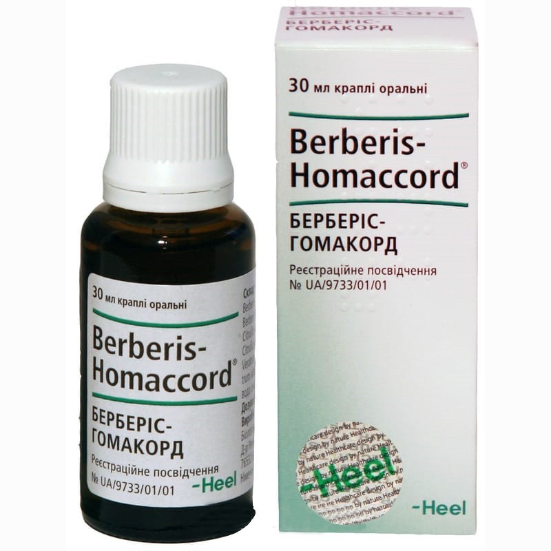 Buy Berberis-homacord Drops (Bottle) 30 ml