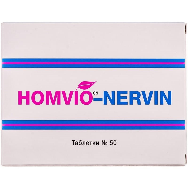 Buy Homvio Nervin Tablets 50 tablets