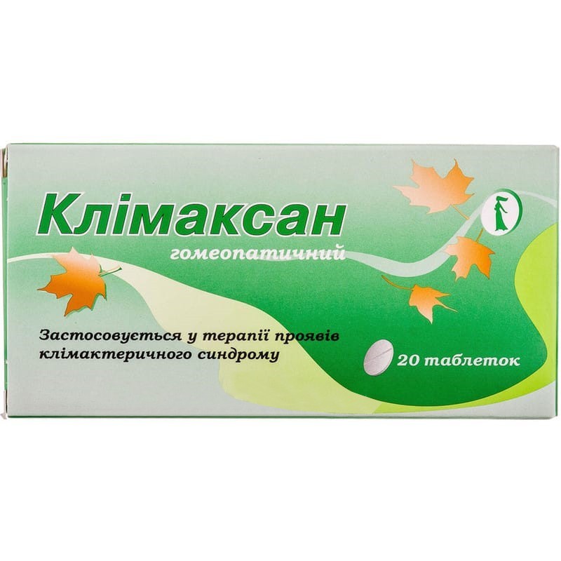 Buy Climaxan homeopathic Tablets 20 tablets