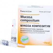 Buy Mucosa Compositum solution 2.2ml, 5 pcs