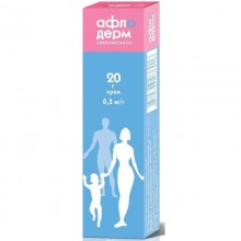 Buy Afloderm Cream 0.5 mg/g, 20 g