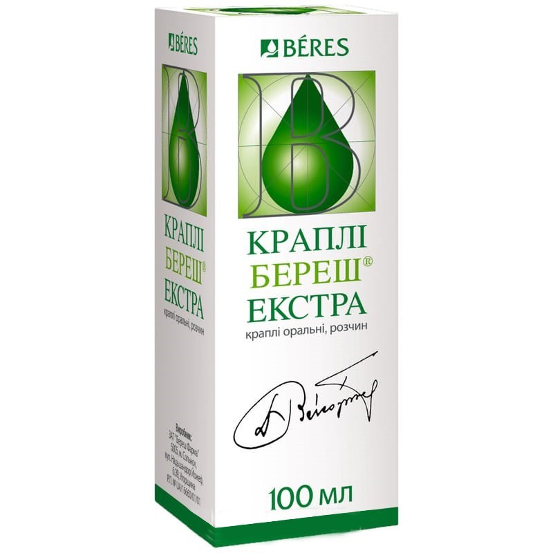 Buy Beresh Drops (Bottle) 100 ml, 1 pc.