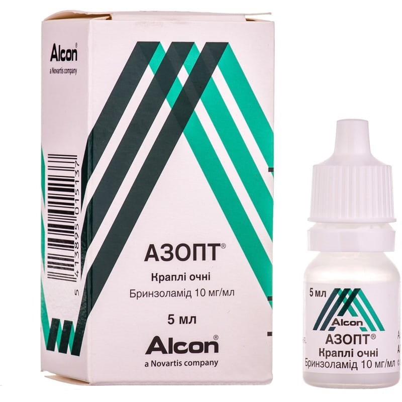 Buy Azopt Drops (Bottle) 10 mg/ml, 5 ml