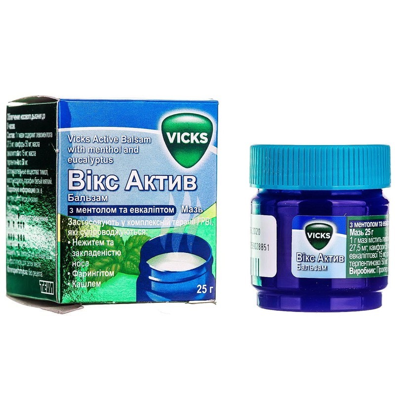 Buy Vicks Active Balm Ointment 25 g