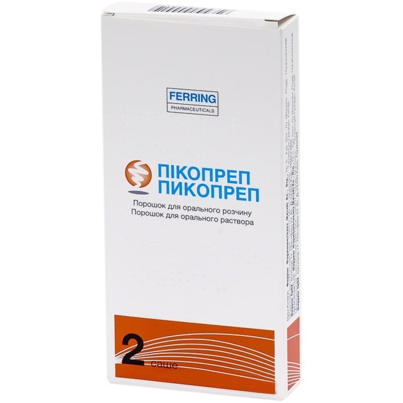 Buy Picoprep Powder 2 sachets with powder in a set with a measuring spoon