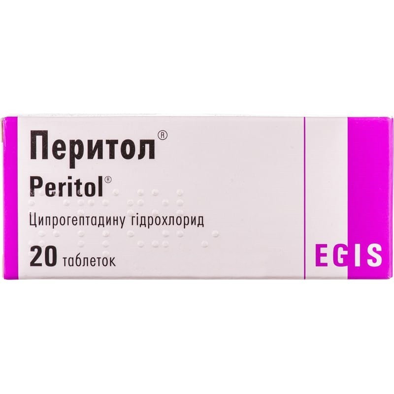 Buy Peritol Tablets 4 mg, 20 tablets