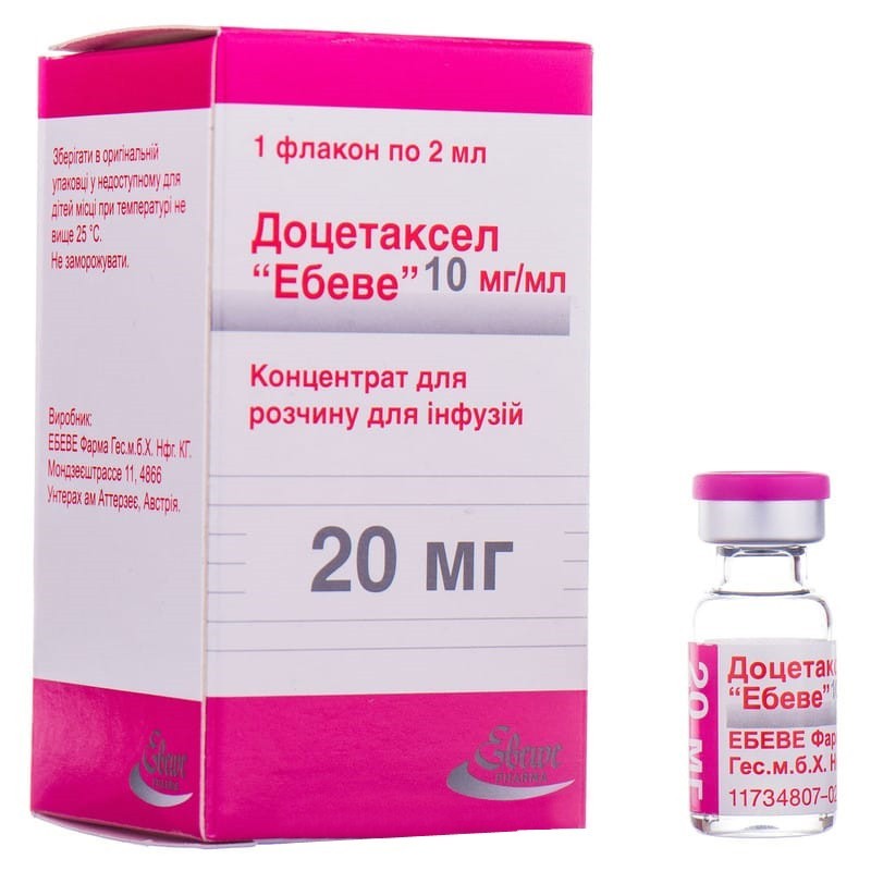 Buy Docetaxel Bottle 10 mg/ml, 2 ml