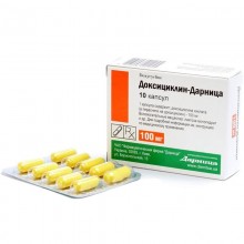 Buy Doxycycline Capsules 100 mg, 10 capsules