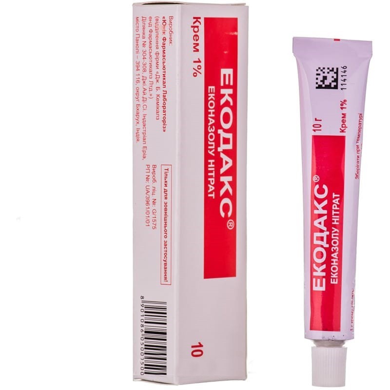 Buy Ecodax Cream 10 mg/g, 10 g