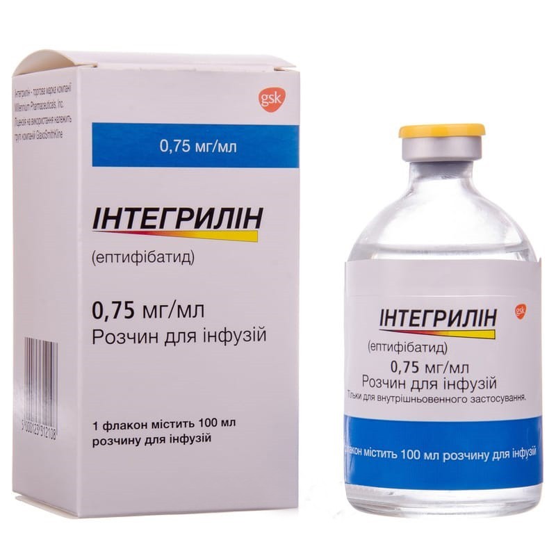 Buy Integrilin Bottle 0.75 mg/ml, 1 pc. (thermolabile)