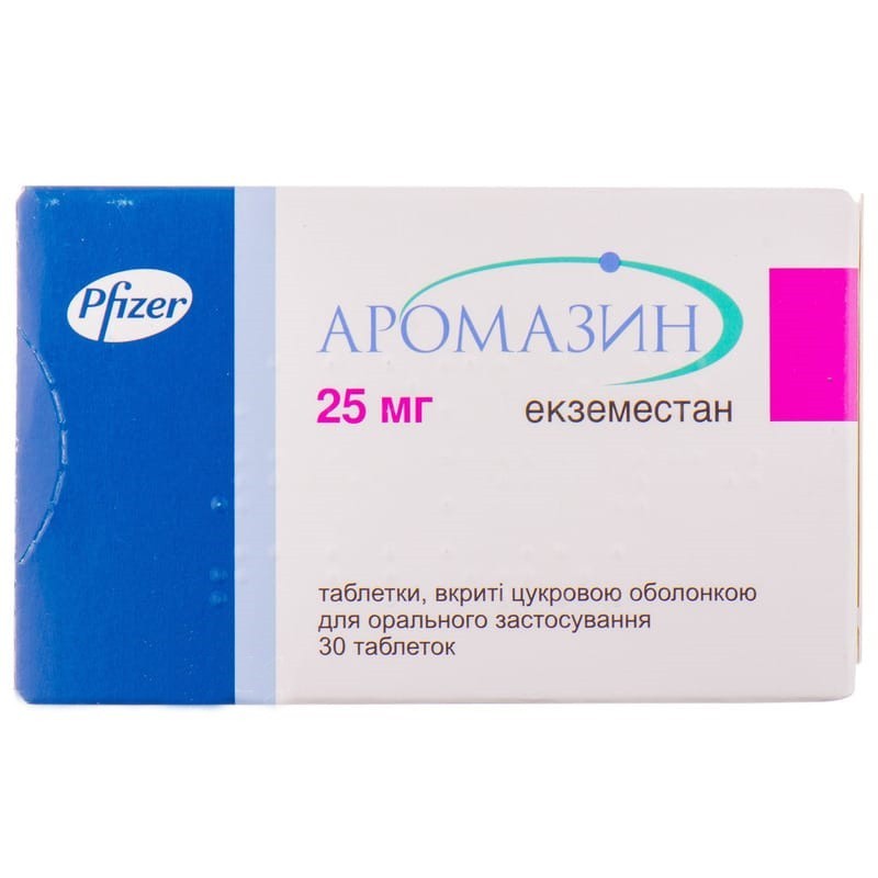 Buy Aromasin Tablets 25 mg, 30 tablets