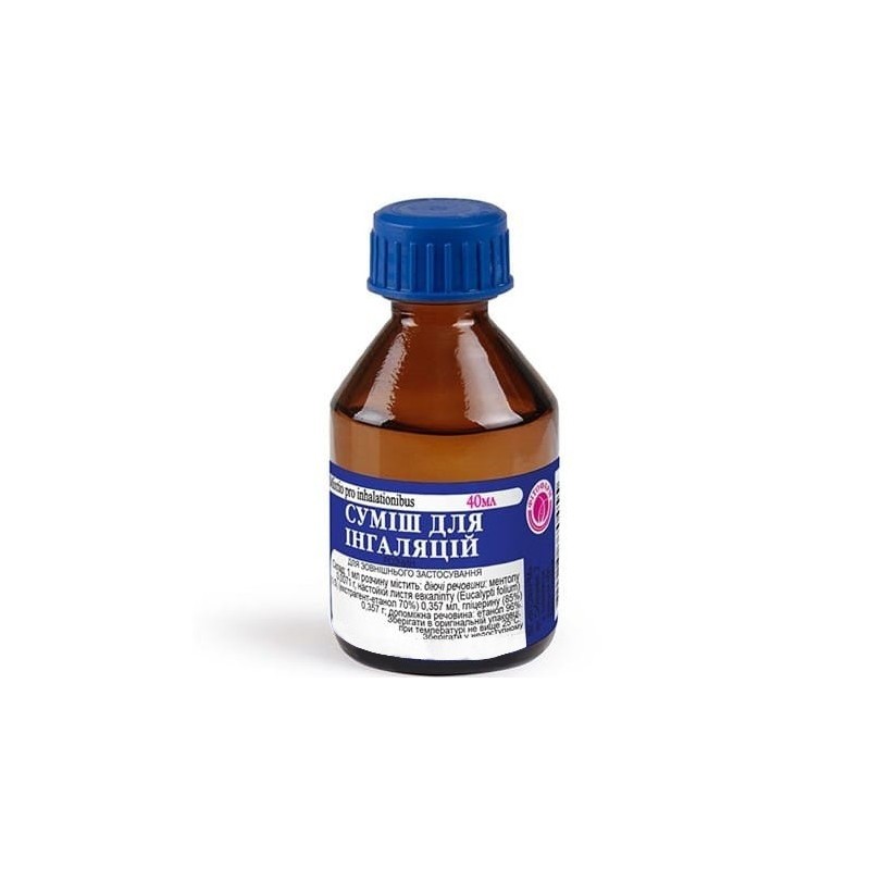 Buy Mixture for inhalation solution Bottle 40 ml