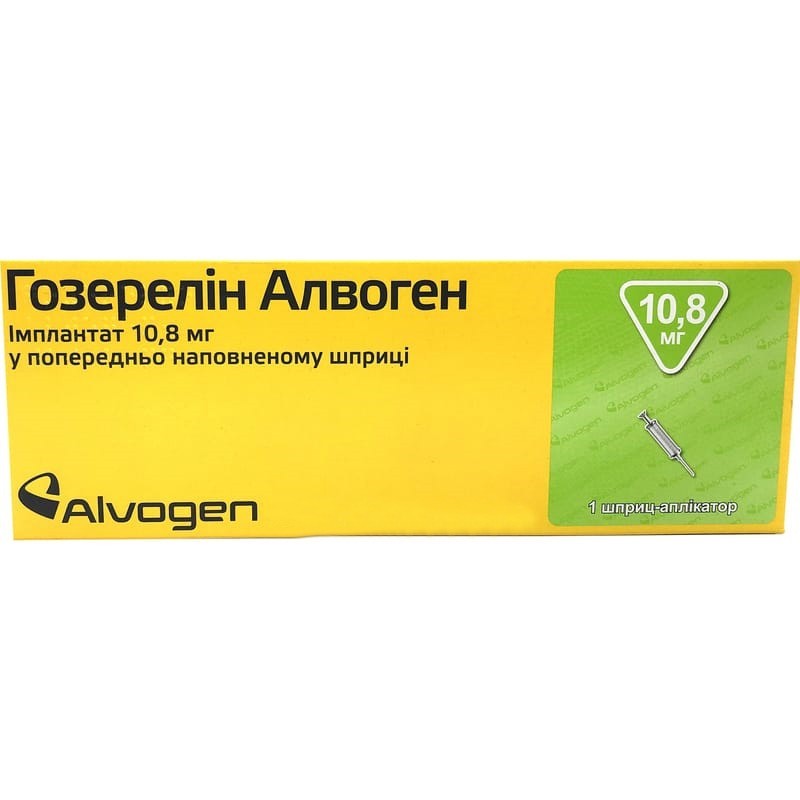 Buy Goserelin Implant (Syringe) 10.8 mg, 1 syringe with an implant