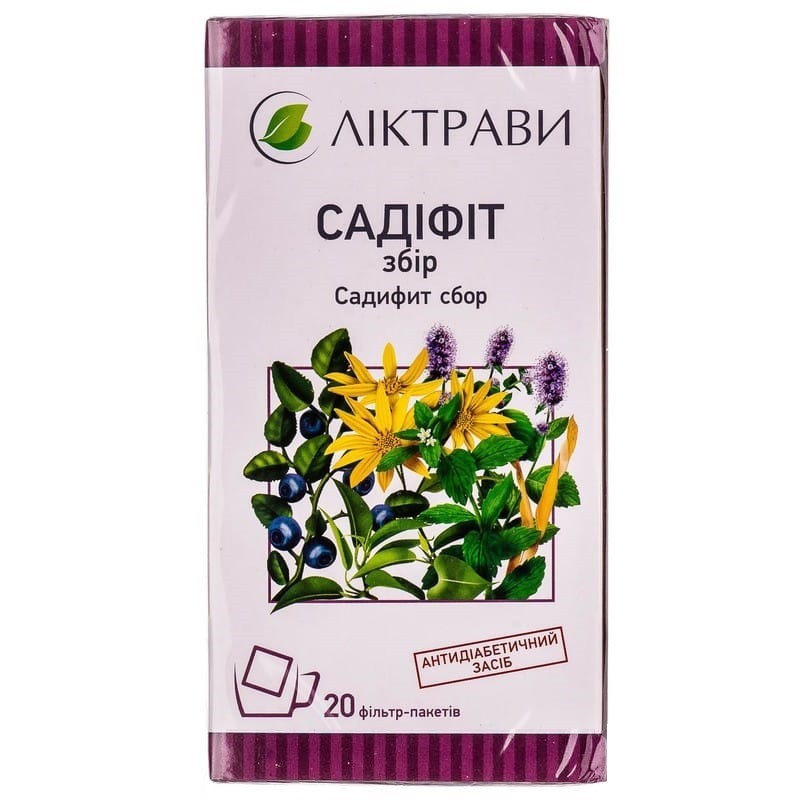 Buy Sadifit gathering Tea (Filter bag) 20 sachets of 3 g