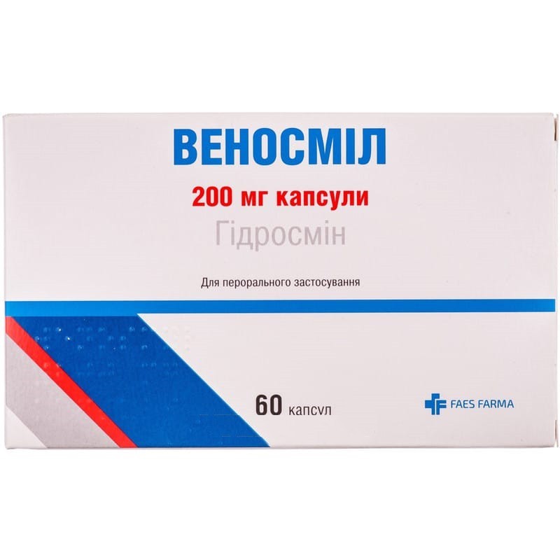 Buy Venosmil Capsules 200 mg, 60 capsules