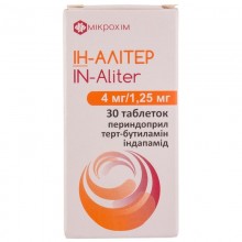 Buy In Aliter Tablets 4 mg/1.25 mg, 30 tablets