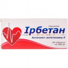 Buy Irbetan Tablets 300 mg, 20 tablets