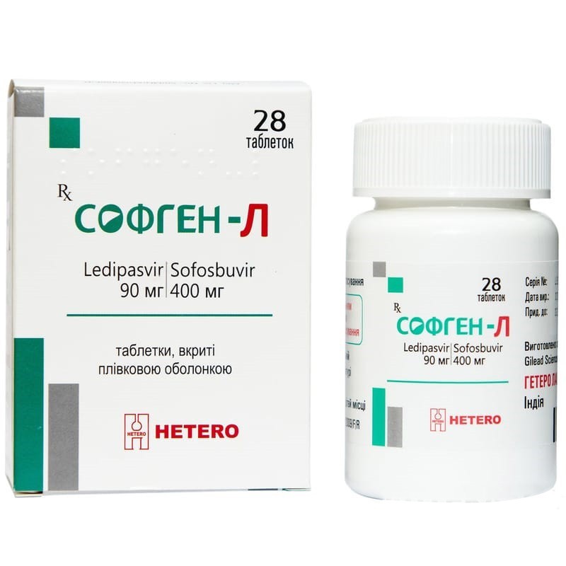 Buy Sofgen-L tablets 90 mg/400 mg, 28 pcs