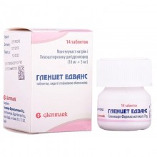 Buy Glencet Tablets 14 tablets in a container