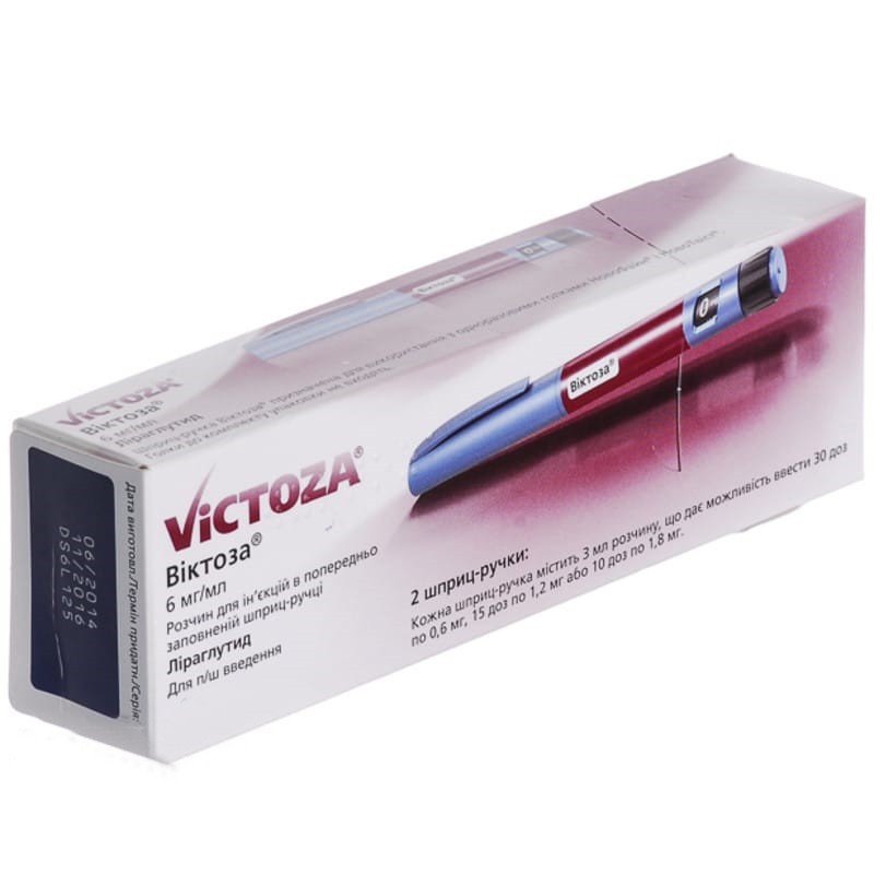 Buy Victoza Syringe 6 mg/ml, 2 syringes of 3 ml (thermolabile)