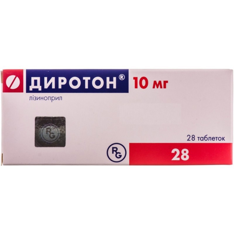 Buy Diroton Tablets 10 mg, 28 tablets