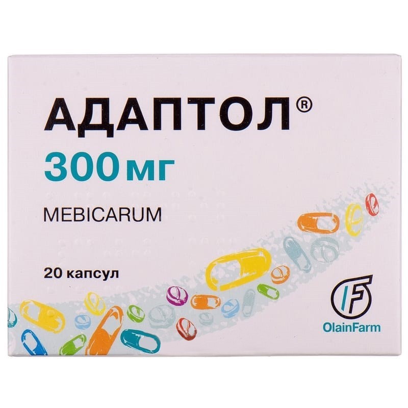 Buy Adaptol Capsules 300 mg, 20 capsules