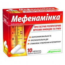 Buy Mefenaminka Tablets 500 mg, 10 tablets
