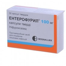 Buy Enterofuril Capsules 100 mg, 30 capsules