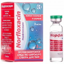 Buy Norfloxacin Drops (Bottle) 3 mg/ml, 5 ml