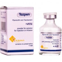 Buy Tazpen Powder (Bottle) 4 g + 0.5 g, 4.5 g