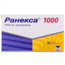 Buy Ranexa Tablets 1000 mg, 60 tablets