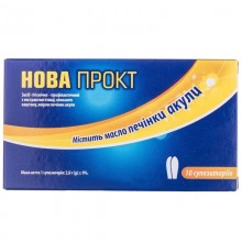 Buy Nova Proct supp. rect.  Suppositories 10 pieces.