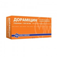 Buy Doramycin Tablets 3,000,000 IU, 10 tablets