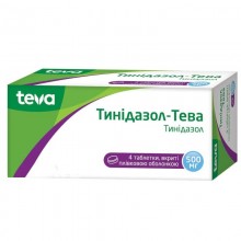 Buy Tinidazole Tablets 500 mg, 4 tablets