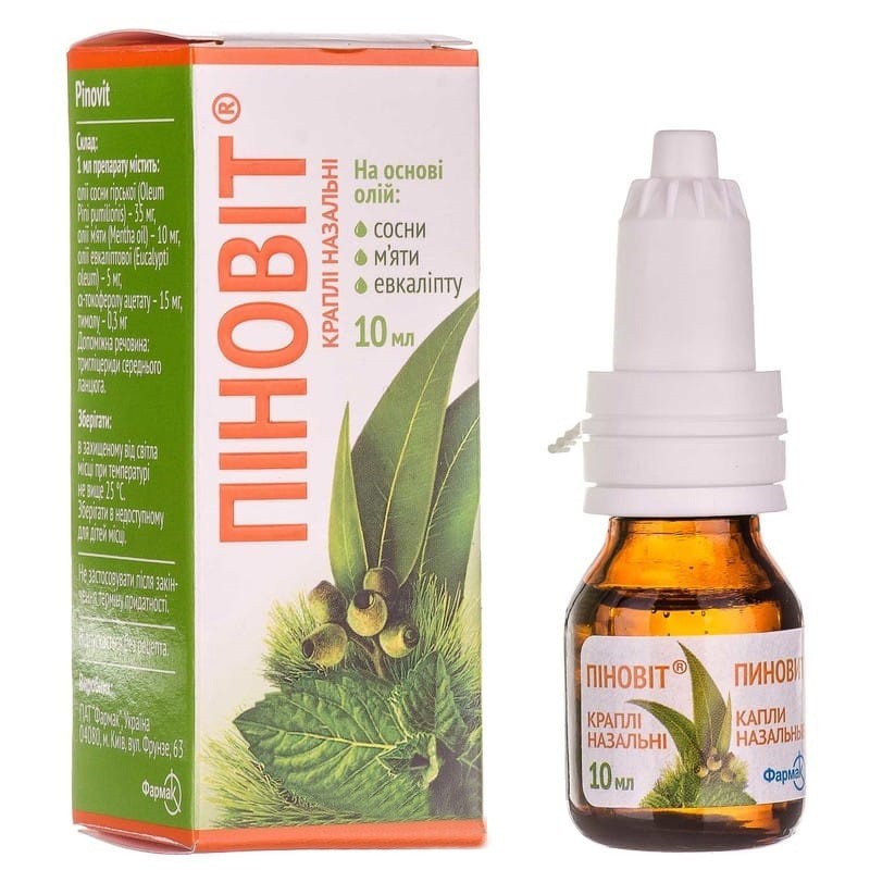 Buy Pinovit Drops (Bottle) 10 ml